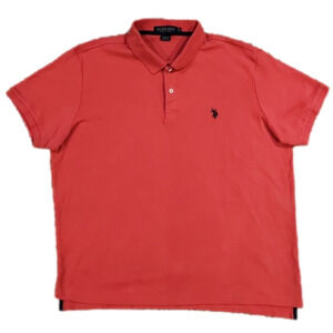 𝅺U.S. Polo Assn Luxury Feel Pink Polo Shirt